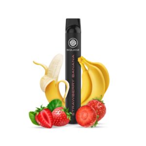SQUIDZ-Ηλεκτρονικό τσιγάρο μιας χρήσης-Strawberry_Banana